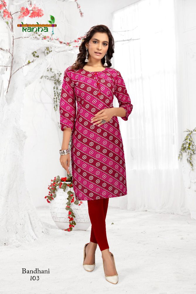 Kanha Batik  Wholesale Kurtis Regular Wear Collection